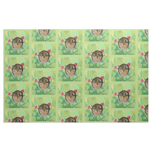 Süßer Igel Stoff (Fat Quarter (45,7 x 55,9 cm))