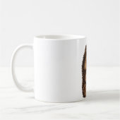 Süßer Igel trinkt Kaffeetasse - Lustiges Tier (Links)
