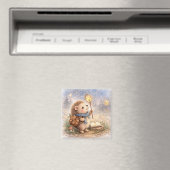 Süßer Igel und Glühwürmchen Kühlschrank Magnet (In Situ (Geschirrspüler))