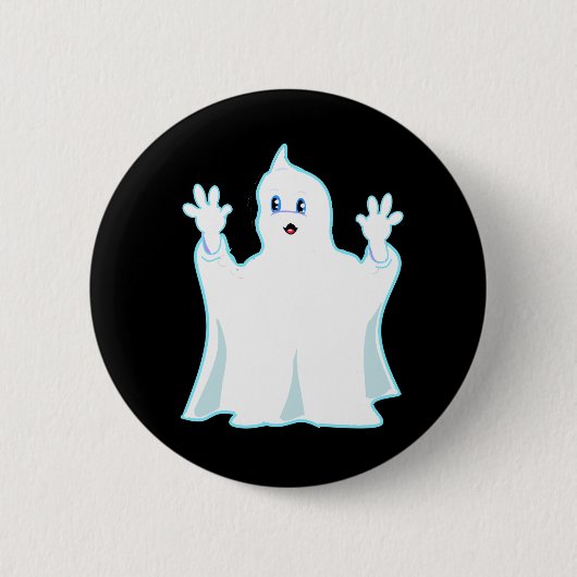 Süßer Ingwer-Geist Button (Vorderseite)