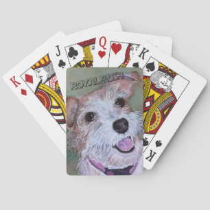 SÜßER JACK RUSSELL SPIELKARTEN