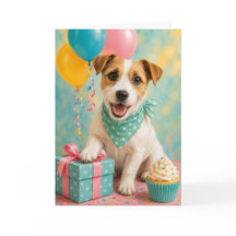 Süßer Jack Russell Terrier Geburtstag
