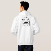 Süßer Jesus Meme - 2 versahen Hoodie mit Seiten (Schwarz voll)