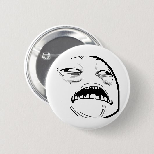 Süßer Jesus Meme - Pinback Knopf Button (Vorne & Hinten)
