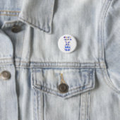 Süßer Junge Osterhase personalisieren Button (Beispiel)
