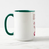 Süßer Kakao-Santa-Gnom Tasse (Links)