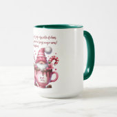 Süßer Kakao-Santa-Gnom Tasse (VorderseiteRechts)