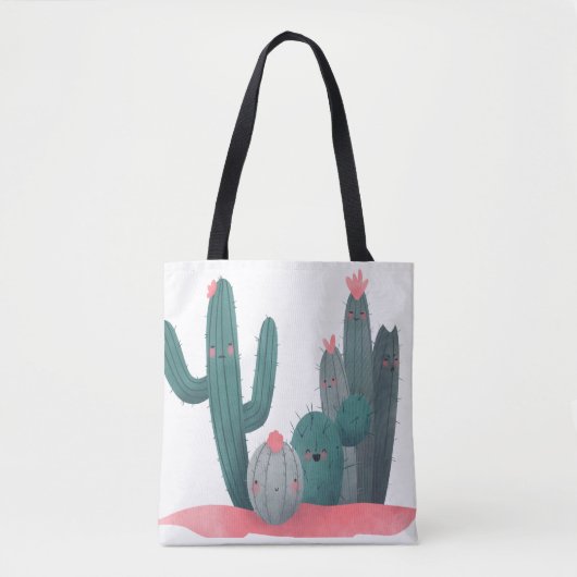 süßer Kaktus Tasche (Vorderseite)
