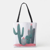 süßer Kaktus Tasche (Rückseite)