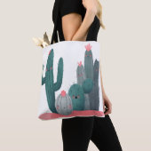 süßer Kaktus Tasche (Von Nahem)