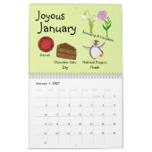 Süßer Kalender (Jan 2027)