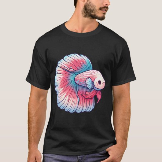 Süßer Kampffisch T-Shirt (Vorderseite)