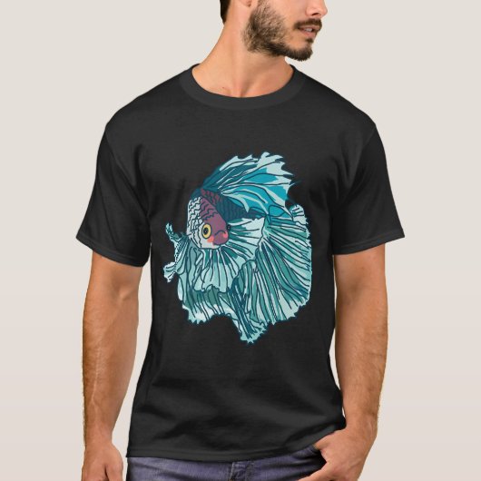 süßer Kampffisch T-Shirt (Vorderseite)