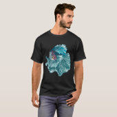 süßer Kampffisch T-Shirt (Vorne ganz)
