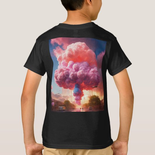 Süßer Karneval: Fun-Filed-T - Shirt-Designs T-Shirt (Rückseite)