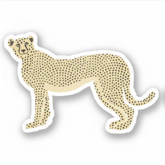 Süßer Käse Aufkleber (Vorderseite)