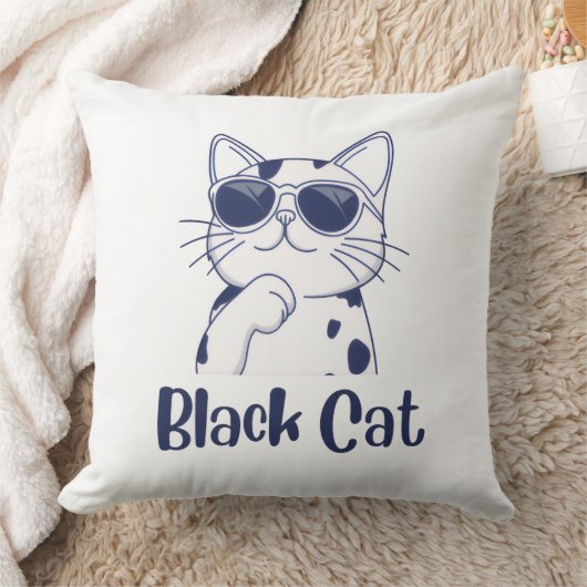 SÜßER KATZE KISSEN (Decke)