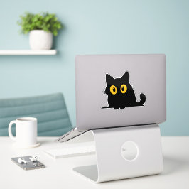 Süßer Katzenaufkleber – Ansprechendes Design  Aufkleber