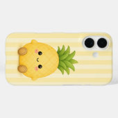 Süßer Kawaii-Ananas-Telefoncase Case-Mate iPhone Hülle (Rückseite (Horizontal))