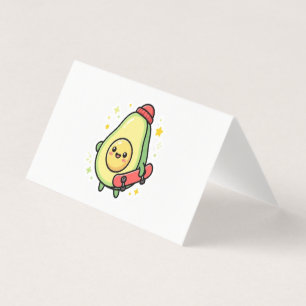 Süßer Kawaii-Avocadobabymagnet.