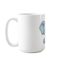 Süßer Kawaii Chibi Baby Elefant