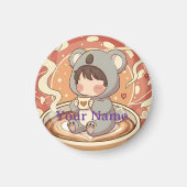 Süßer Kawaii Chibi Koala Kühlschrankmagnet (Vorne)