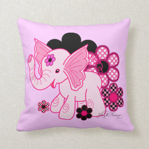 Süßer Kawaii-Elefant Kissen