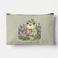Süßer Kawaii-Frosch-Gartenblumen-Kronen-Accessoire