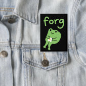Süßer Kawaii-Froschkuchen-Meme Süße Ästhetik Verg  Button (Insitu)