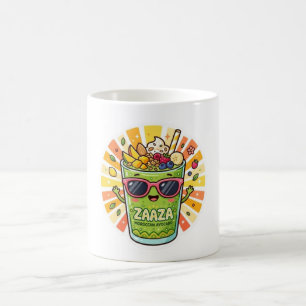 Süßer Kawaii-Marokkanischer Zaaza-Sommer-Avocado-A Kaffeetasse