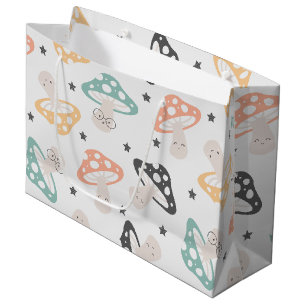 Süßer Kawaii Pilz Große Geschenktüte