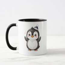 Süßer Kawaii Pinguin "Entspannen mit meinem Liebli