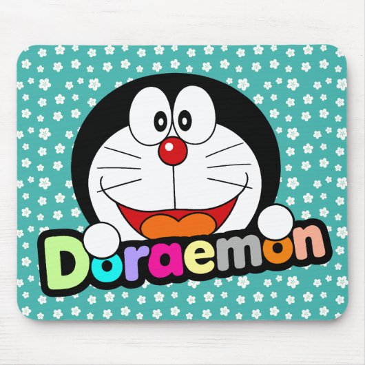Süßer Kawaii schwarzer Doraemon Anime Mousepad (Vorne)