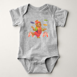Süßer Kinderzirkusbär-Einteiler Baby Strampler