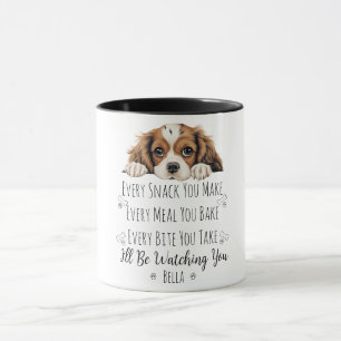 Süßer King Charles Spaniel Hund Lustig Benutzerdef Tasse