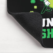 Süßer Kleeblatt-Läufer St. Patrick's Day Glücklich Mousepad (Ecke)