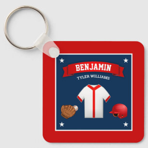 Süßer kleiner Baseballspieler Baby Jungen Kinder N Schlüsselanhänger
