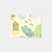 Süßer kleiner Dino Post-it Klebezettel (Vorderseite)