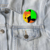Süßer kleiner Fuchs Button (Beispiel)