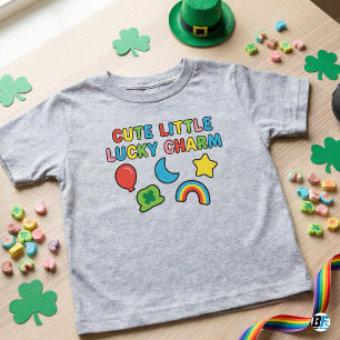 Süßer kleiner Glücksbringer St. Patrick's Day Früh Kleinkind T-shirt