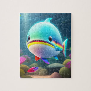 Süßer Kleiner Hai Puzzle