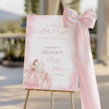 Süßer kleiner Kürbis-Bogen Baby Shower Willkommen