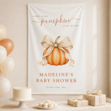Süßer Kleiner Kürbis-Bogen Herbst-Baby-Party