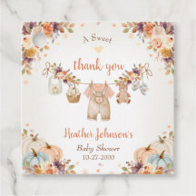 Süßer kleiner Kürbis Herbst-Baby-Party