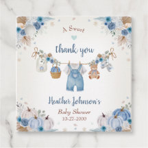 Süßer kleiner Kürbis Herbst-Baby-Party