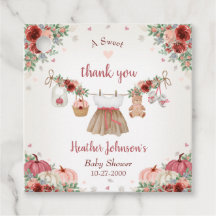 Süßer kleiner Kürbis Herbst-Baby-Party