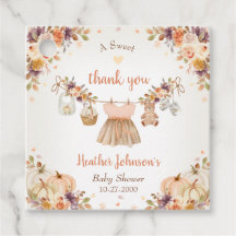 Süßer kleiner Kürbis Herbst-Baby-Party