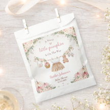Süßer Kleiner Kürbis Herbst-Baby-Party