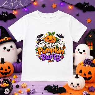 süßer Kleiner Kürbis-Party-Baby Baby T-shirt