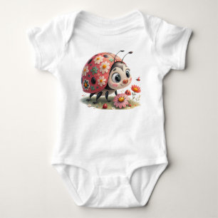 Süßer Kleiner Marienkäfer Baby-Body - Süße Natur I Baby Strampler